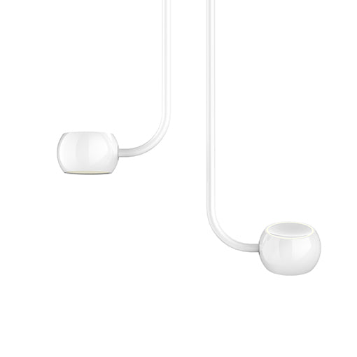 Flux LED Pendant in Gloss White - available from The Lighting Shoppe, trusted by Canadian homeowners