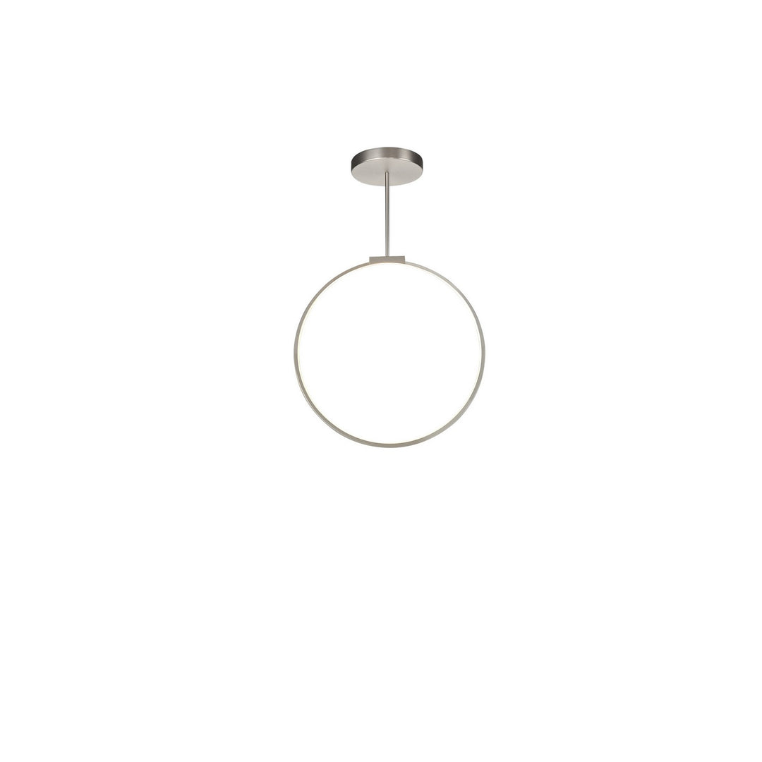 Cirque LED Pendant in Brushed Nickel - available from The Lighting Shoppe, trusted by Canadian homeowners