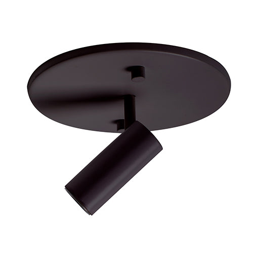 Downey LED Semi-Flush Mount in Black - available from The Lighting Shoppe, trusted by Canadian homeowners