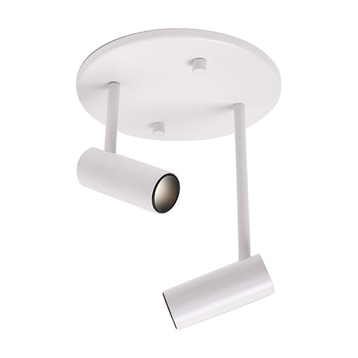Kuzco Canada - SF15002-WH - LED Semi-Flush Mount - Downey - White