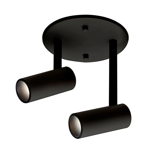 Kuzco Canada - SF15102-BK - LED Semi-Flush Mount - Downey - Black