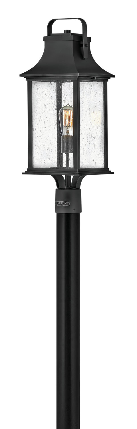Hinkley Canada - 2391TK - LED Post Top or Pier Mount Lantern - Grant - Textured Black
