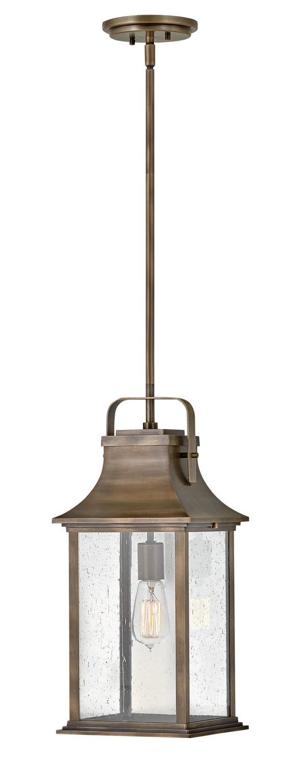 Hinkley Canada - 2392BU - LED Hanging Lantern - Grant - Burnished Bronze