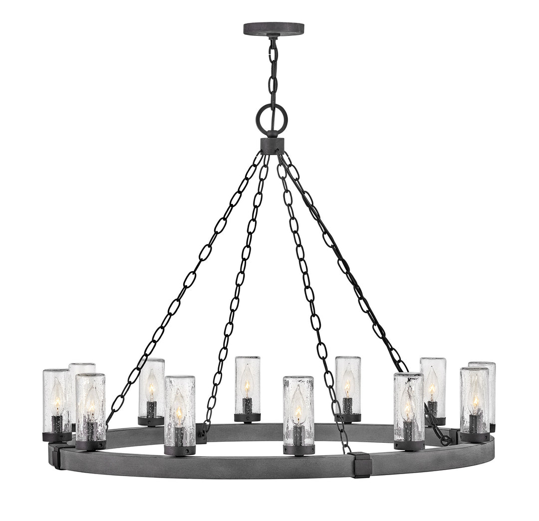 Hinkley Canada - 29207DZ - LED Chandelier - Sawyer - Aged Zinc