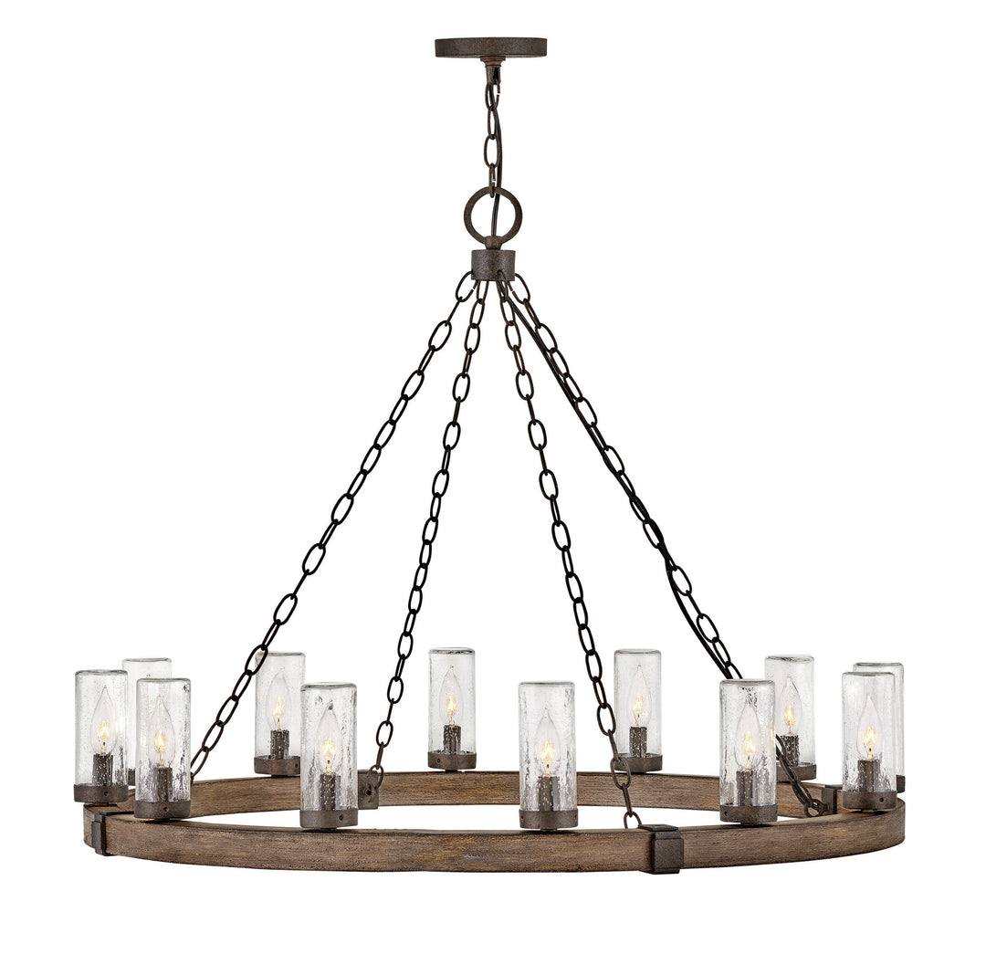 Sawyer LED Chandelier in Sequoia - available from The Lighting Shoppe, trusted by Canadian homeowners