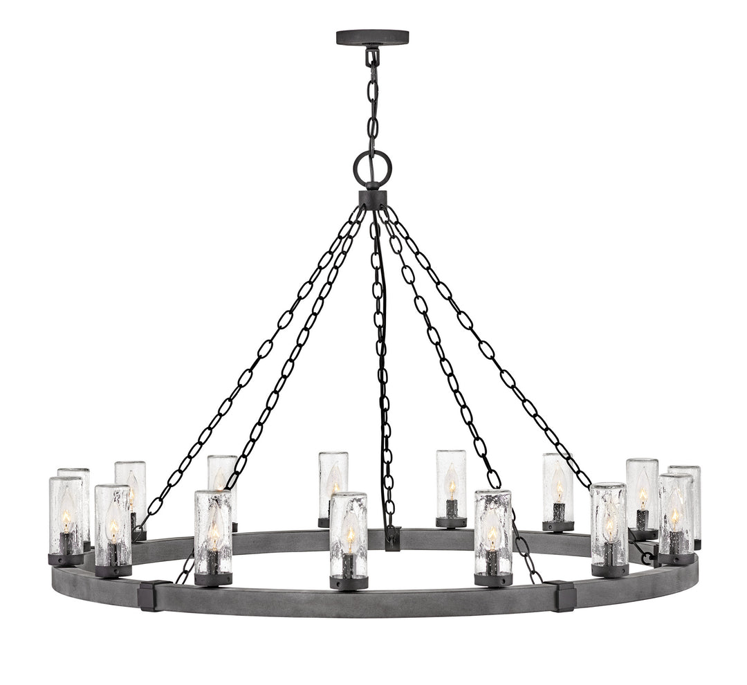 Hinkley Canada - 29209DZ - LED Chandelier - Sawyer - Aged Zinc