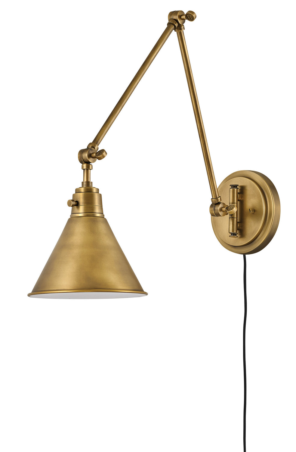 Arti LED Wall Sconce in Heritage Brass - available from The Lighting Shoppe, trusted by Canadian homeowners