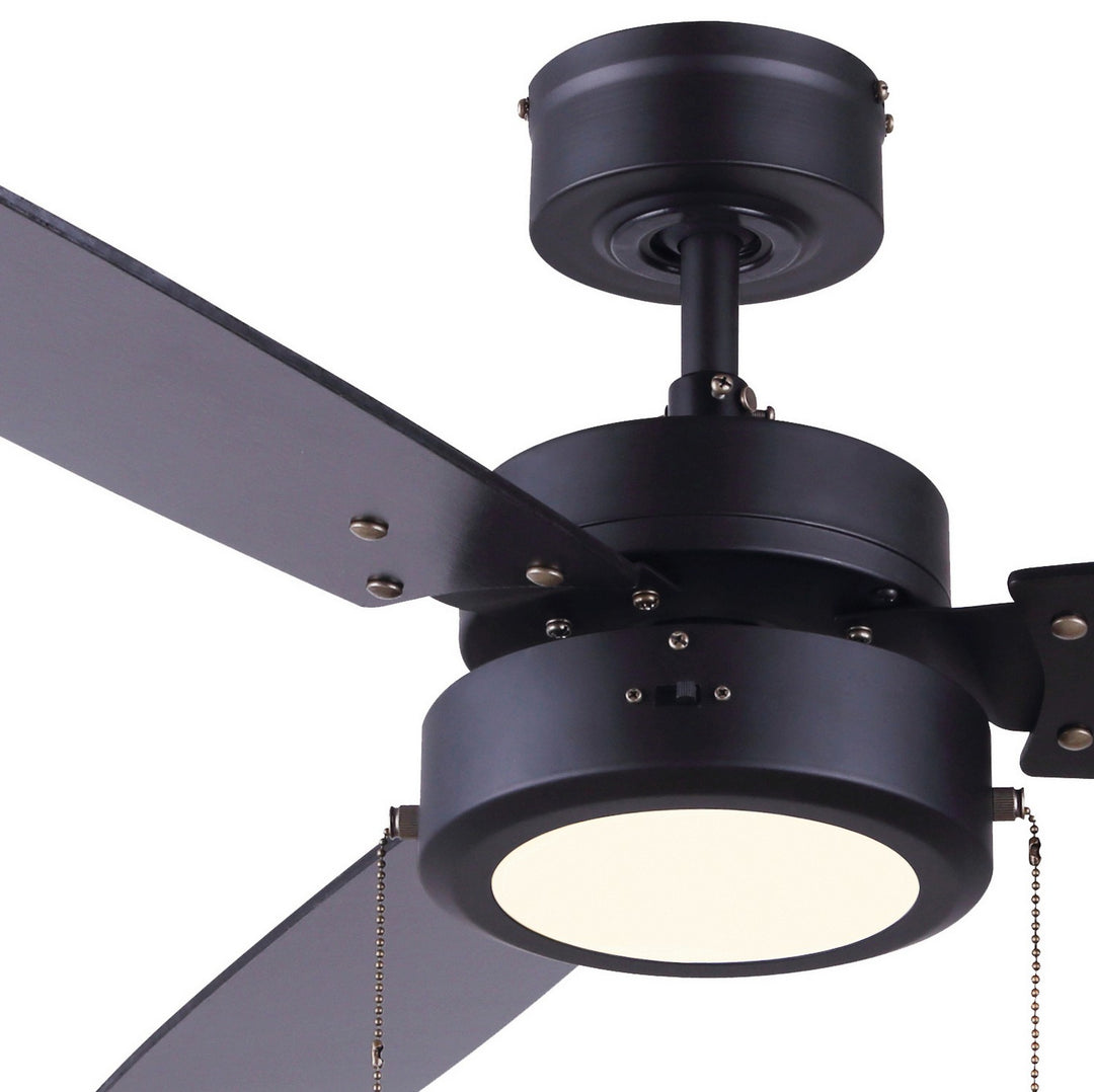 Canarm Canada - CF42WAL3BK - 42"Ceiling Fan - Wallis - Matte Black
