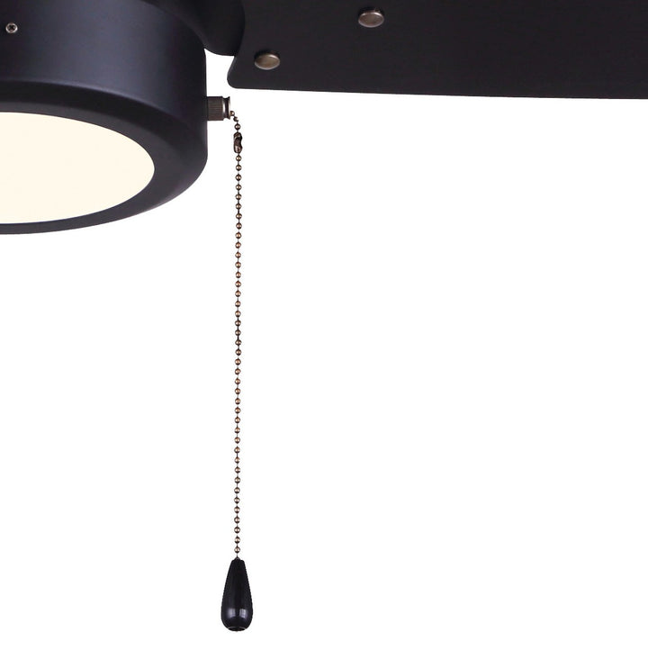 Canarm Canada - CF42WAL3BK - 42"Ceiling Fan - Wallis - Matte Black