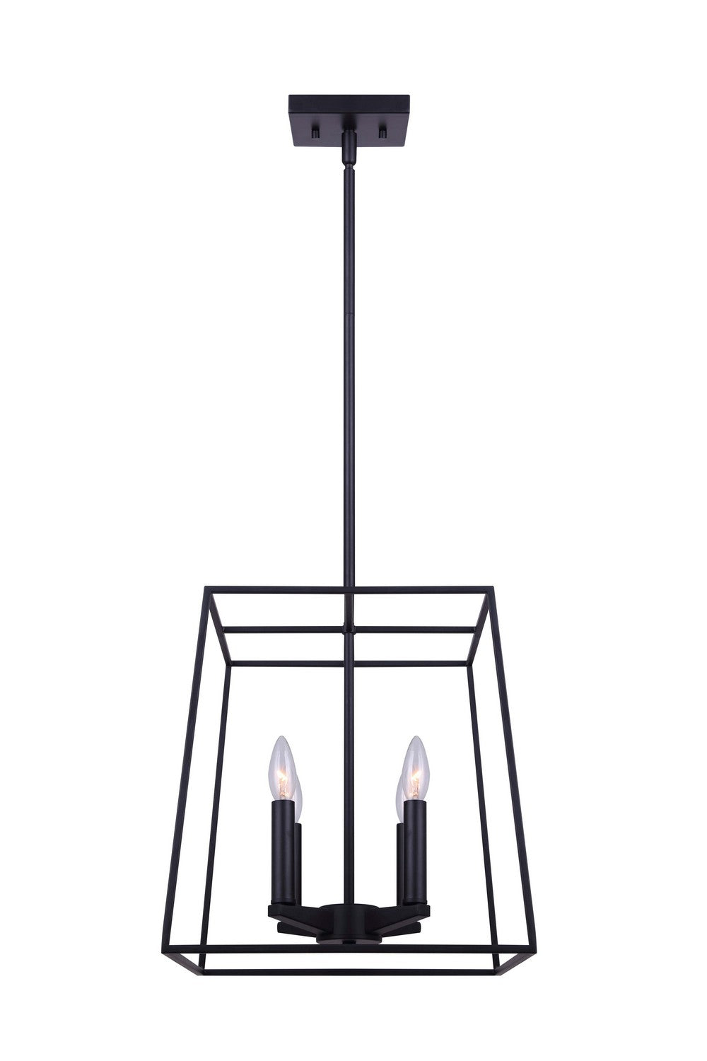 Canarm Canada - ICH763A04BK14 - Four Light Chandelier - Wexford - Black