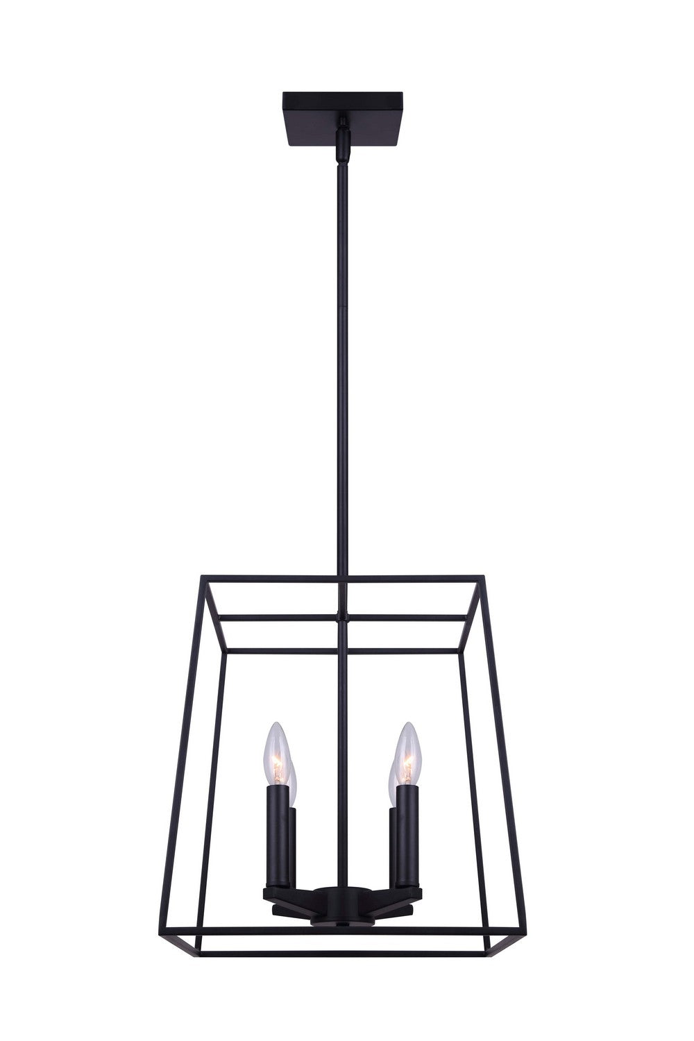 Canarm Canada - ICH763A04BK14 - Four Light Chandelier - Wexford - Black
