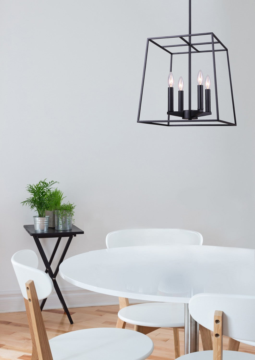 Canarm Canada - ICH763A04BK14 - Four Light Chandelier - Wexford - Black