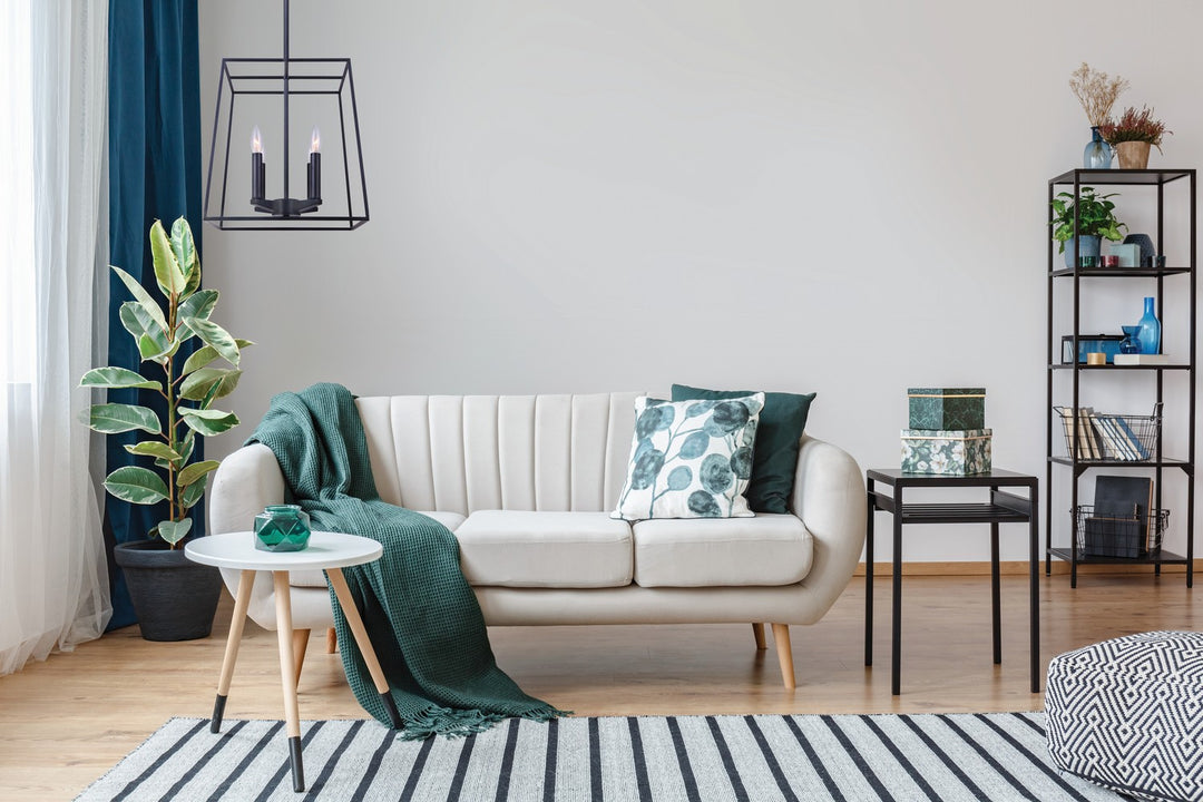 Canarm Canada - ICH763A04BK14 - Four Light Chandelier - Wexford - Black