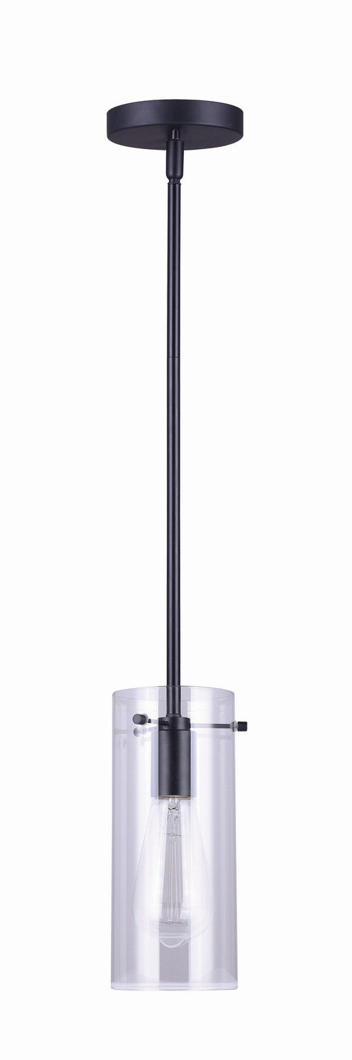 Canarm Canada - IPL759A01BK - One Light Pendant - Joni - Black