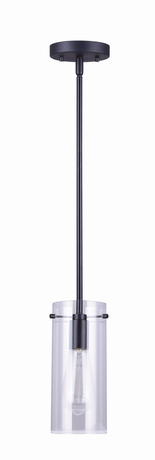 Canarm Canada - IPL759A01BK - One Light Pendant - Joni - Black