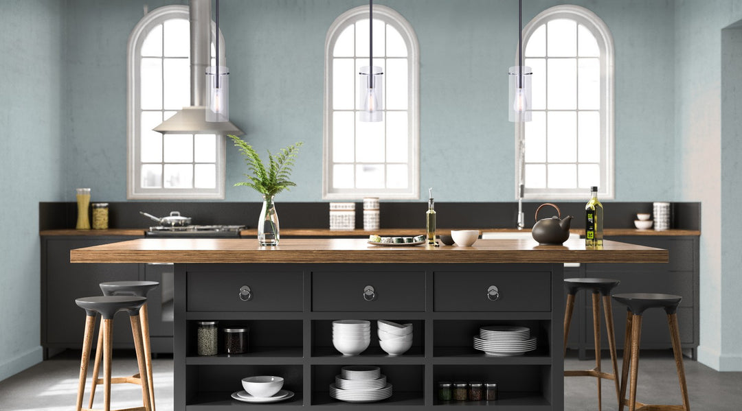 Canarm Canada - IPL759A01BK - One Light Pendant - Joni - Black