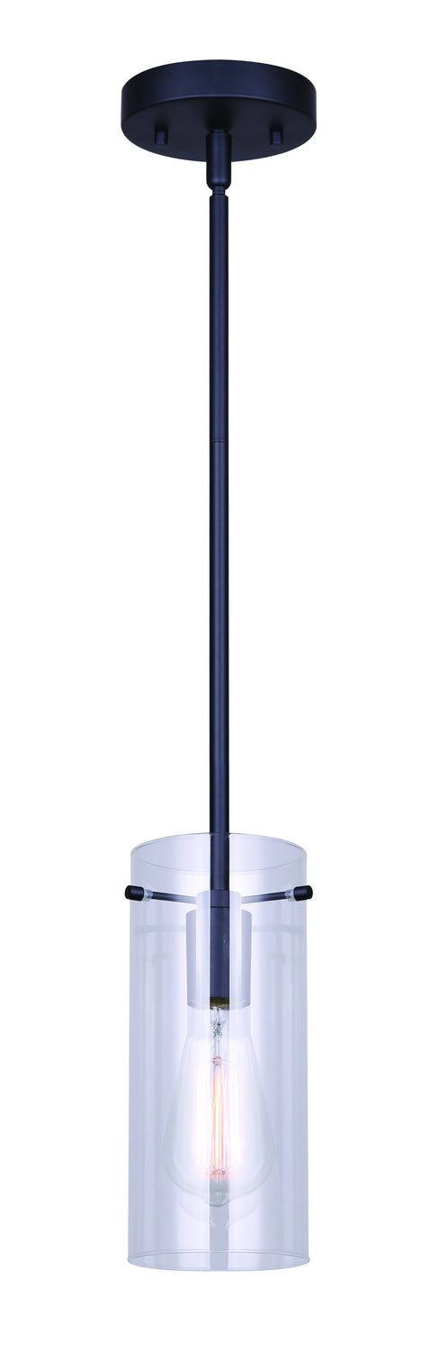Joni One Light Pendant in Black - available from The Lighting Shoppe, trusted by Canadian homeowners