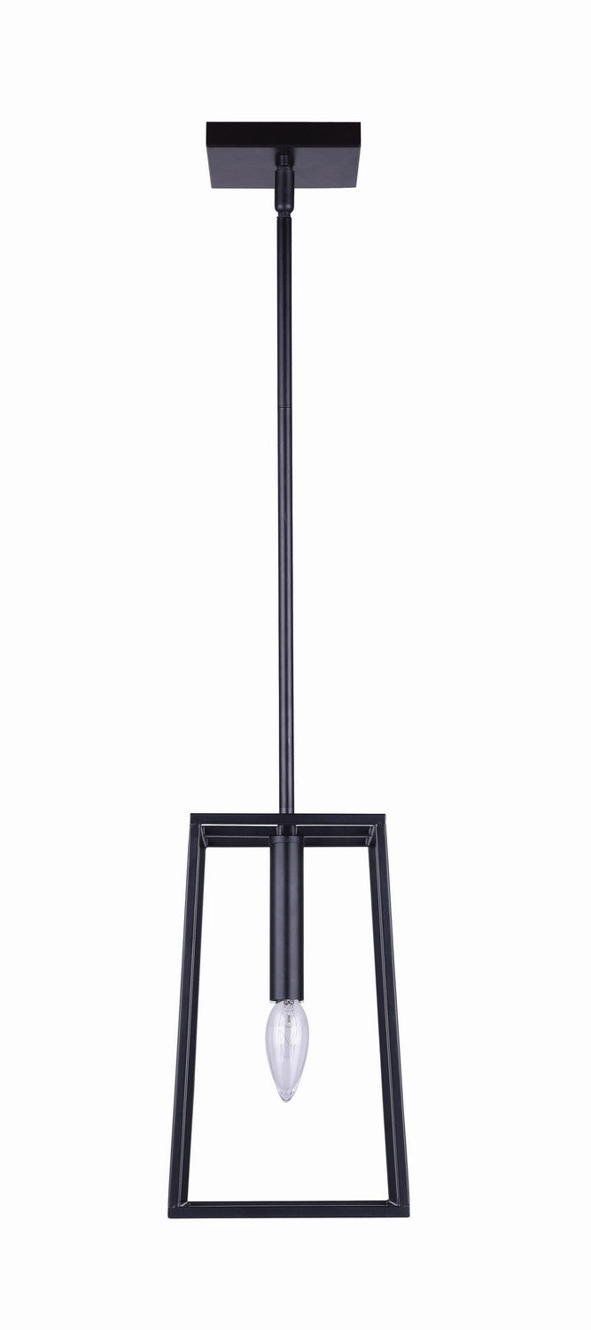 Canarm Canada - IPL763A01BK - One Light Pendant - Wexford - Black