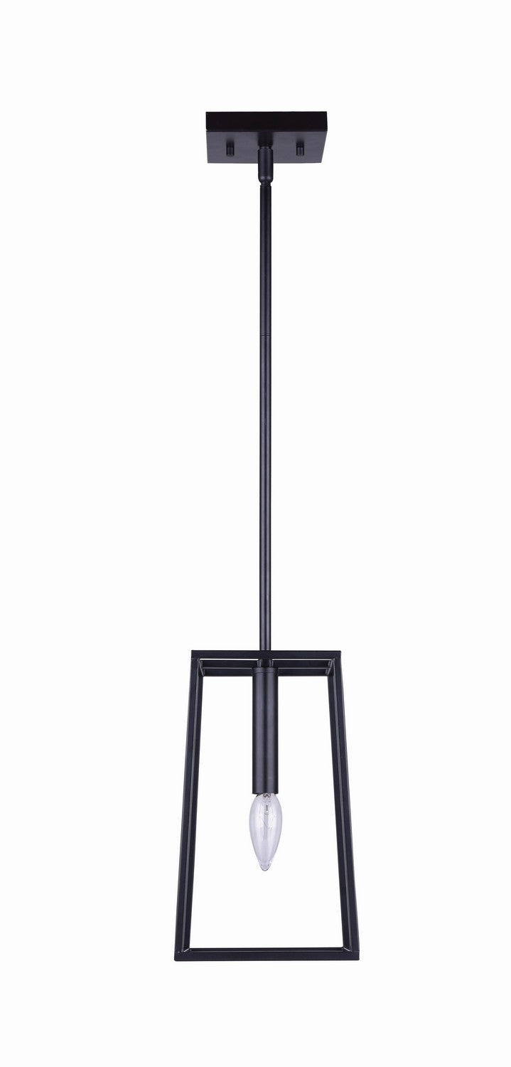 Canarm Canada - IPL763A01BK - One Light Pendant - Wexford - Black