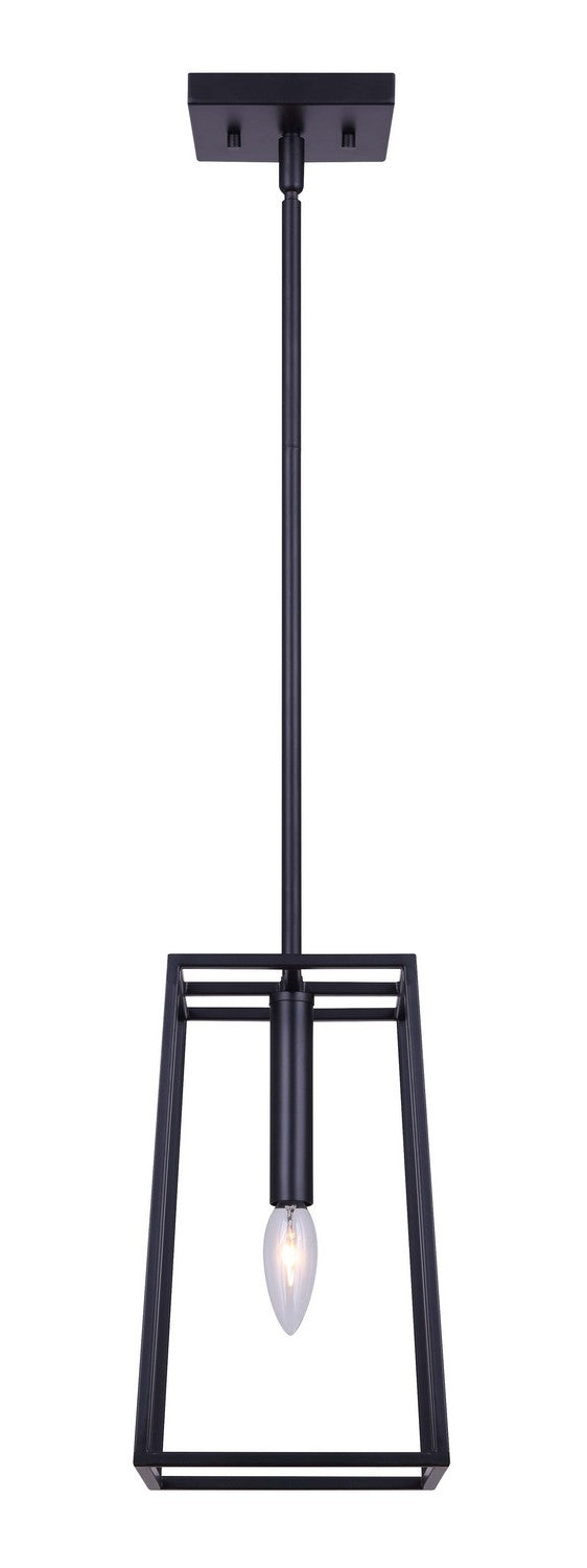 Canarm Canada - IPL763A01BK - One Light Pendant - Wexford - Black