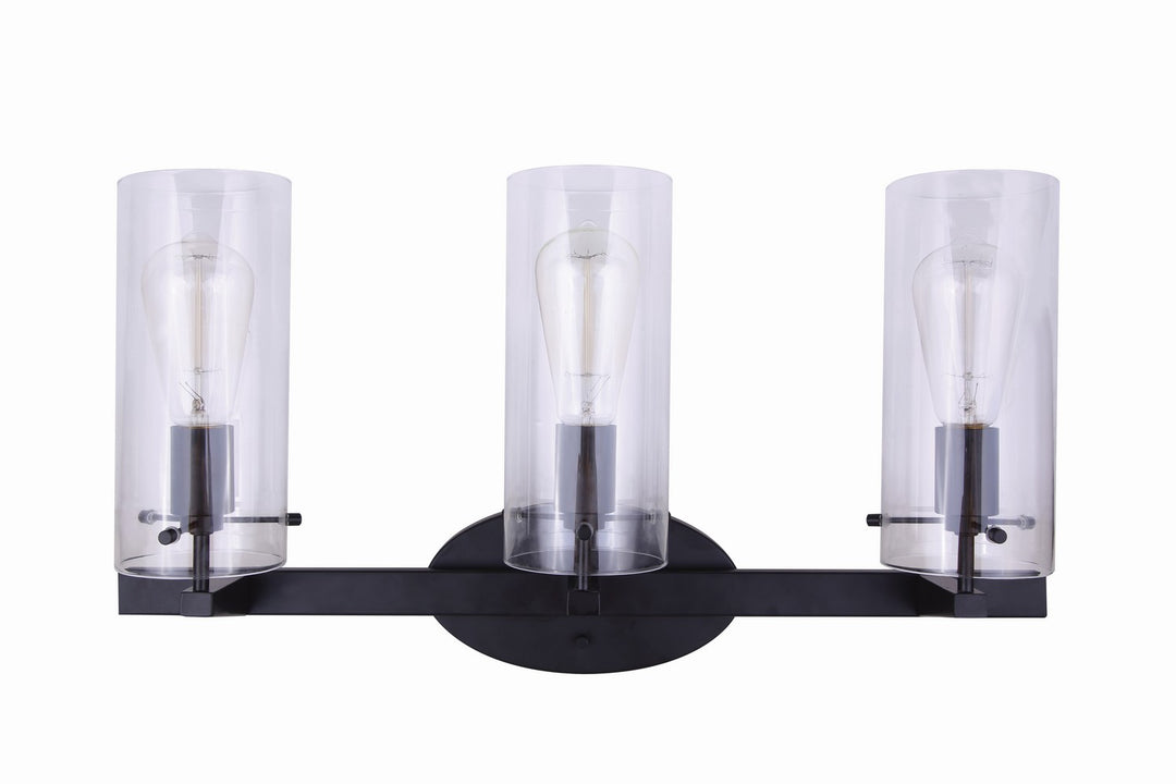 Canarm Canada - IVL759A03BK - Three Light Vanity - Joni - Black