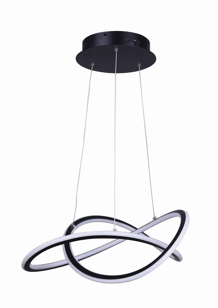 Canarm Canada - LCH155A21BK - LED Chandelier - Zola - Black