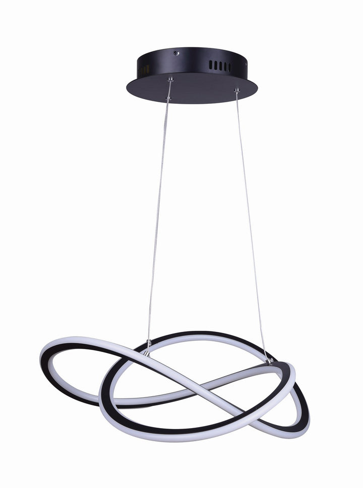 Canarm Canada - LCH155A21BK - LED Chandelier - Zola - Black