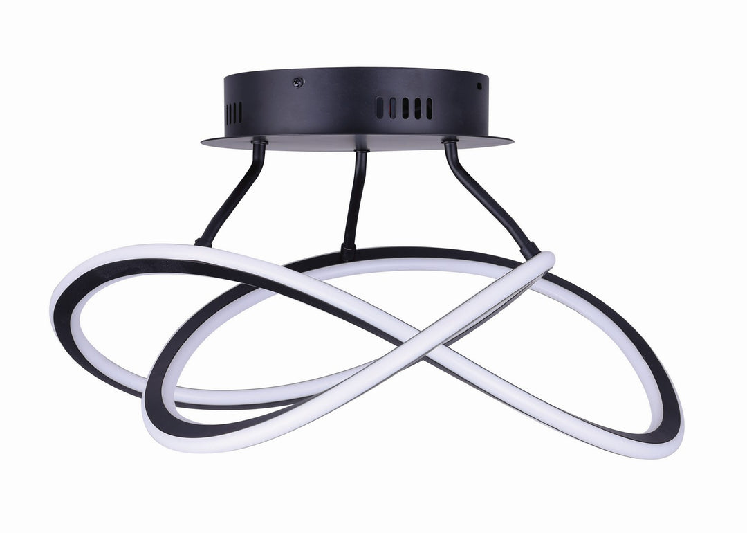 Canarm Canada - LSF155A21BK - LED Semi-Flush Mount - Zola - Black