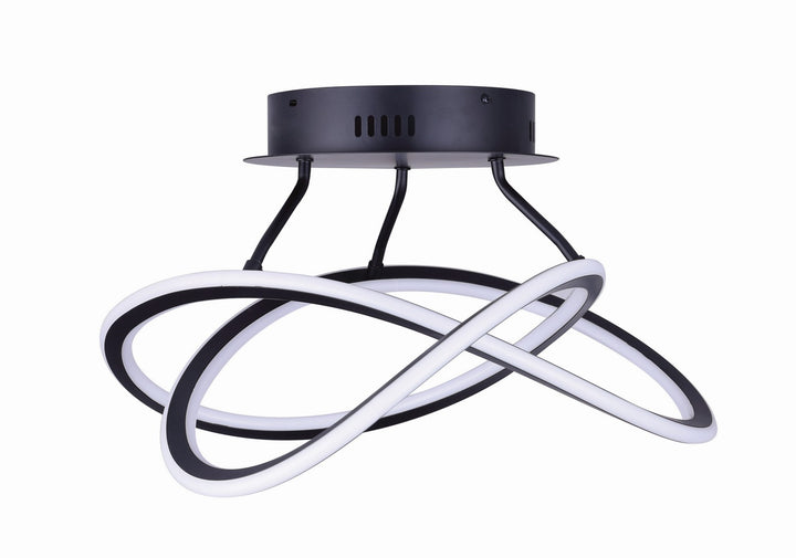 Canarm Canada - LSF155A21BK - LED Semi-Flush Mount - Zola - Black