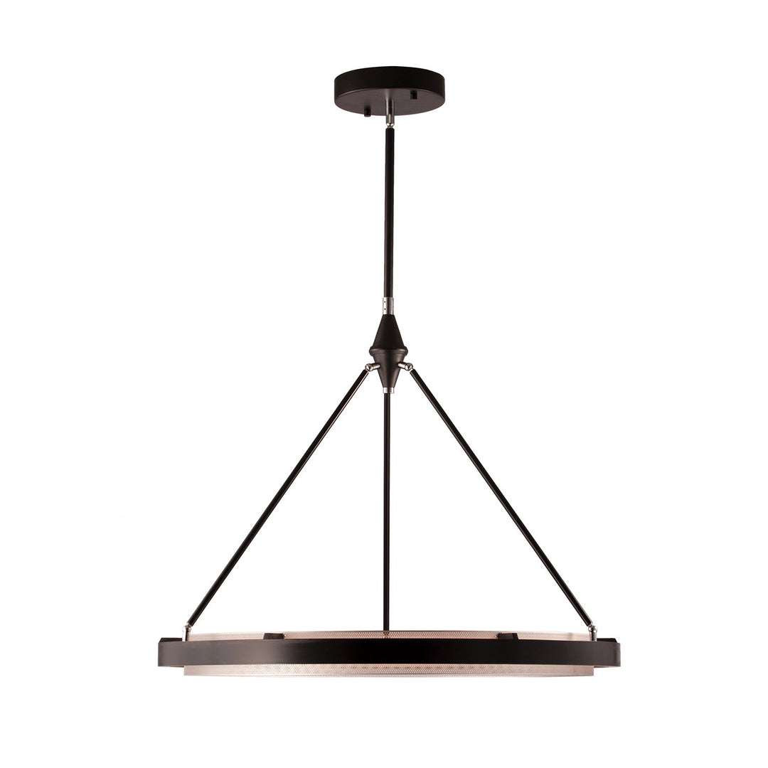 Alora Canada - PD302732CBSS - LED Pendant - Duo - Classic Black/Silver Shimmer