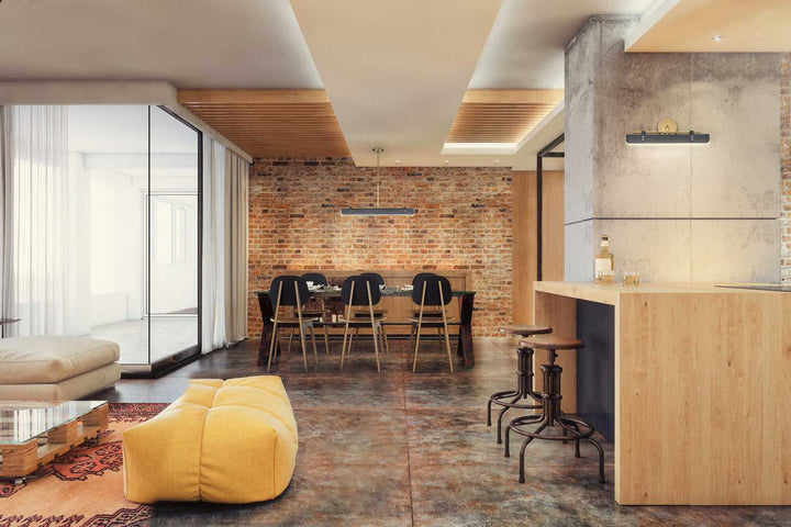 Alora Canada - PD307931VBTL - LED Pendant - Valise - Vintage Brass/Tuxedo Leather