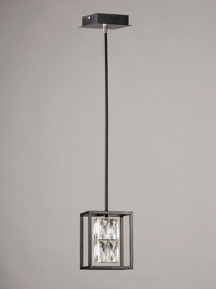 ET2 - E23301-20BK - LED Mini Pendant - Zephyr - Black