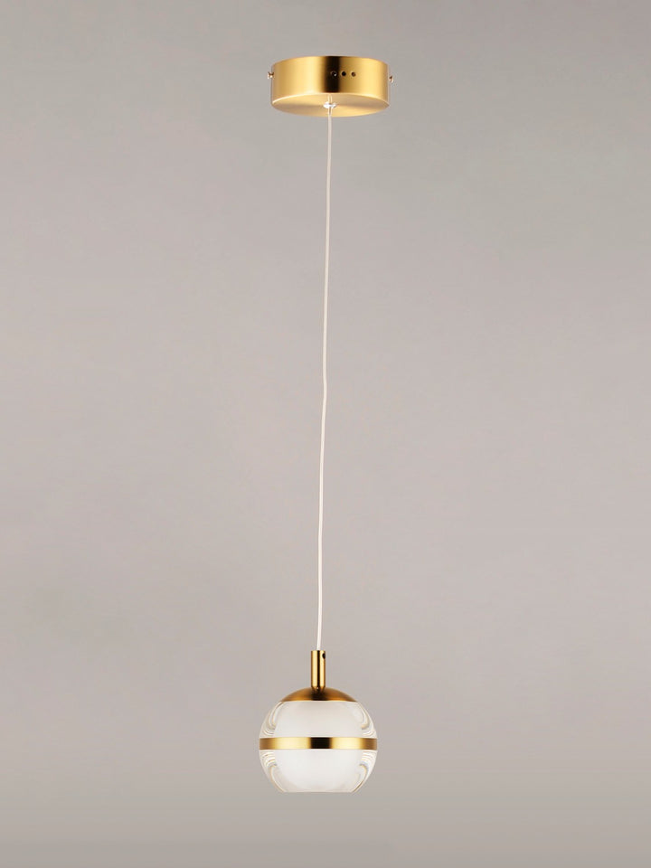 ET2 - E24591-93NAB - LED Pendant - Swank - Natural Aged Brass