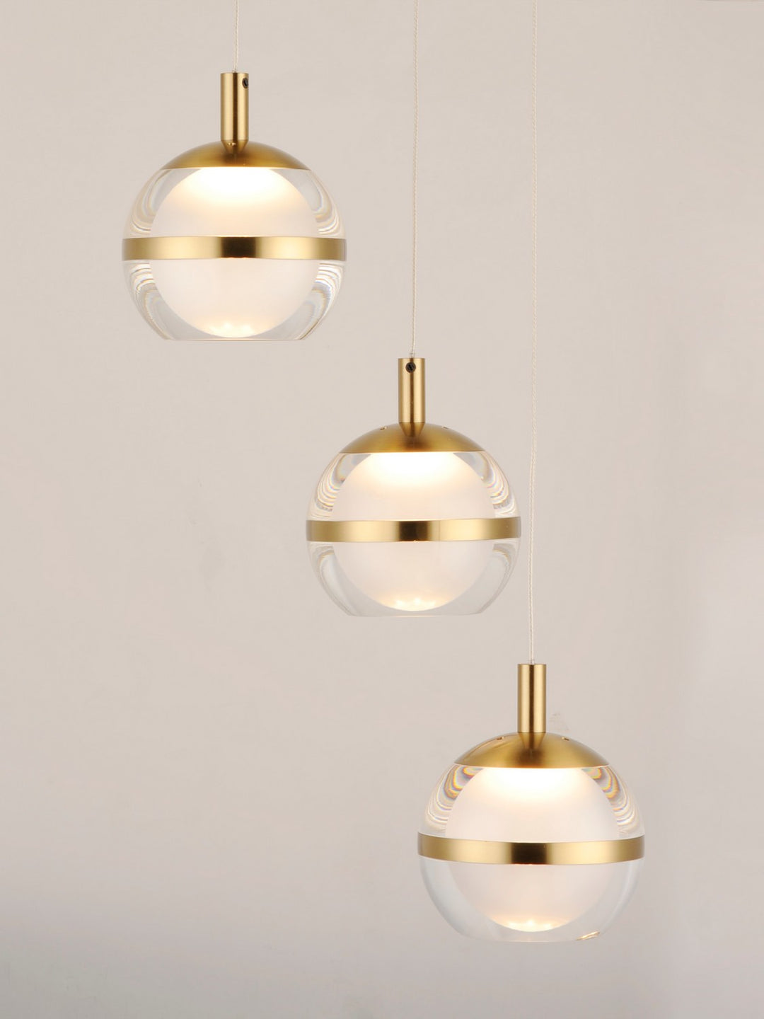 ET2 - E24593-93NAB - LED Pendant - Swank - Natural Aged Brass