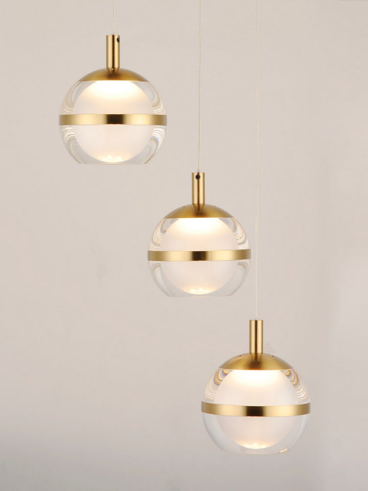 ET2 - E24593-93NAB - LED Pendant - Swank - Natural Aged Brass