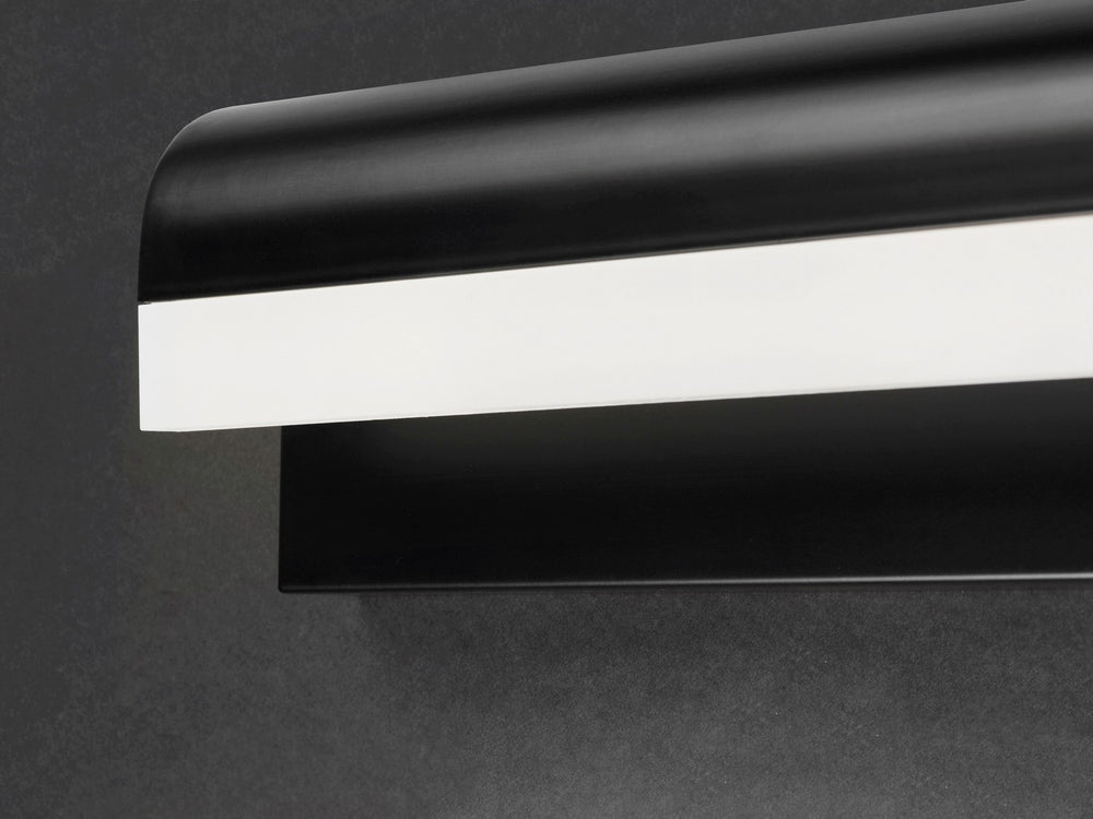 ET2 - E24848-90BK - LED Bath Vanity - Waterfall - Black