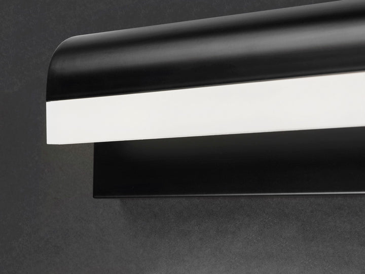 ET2 - E24848-90BK - LED Bath Vanity - Waterfall - Black