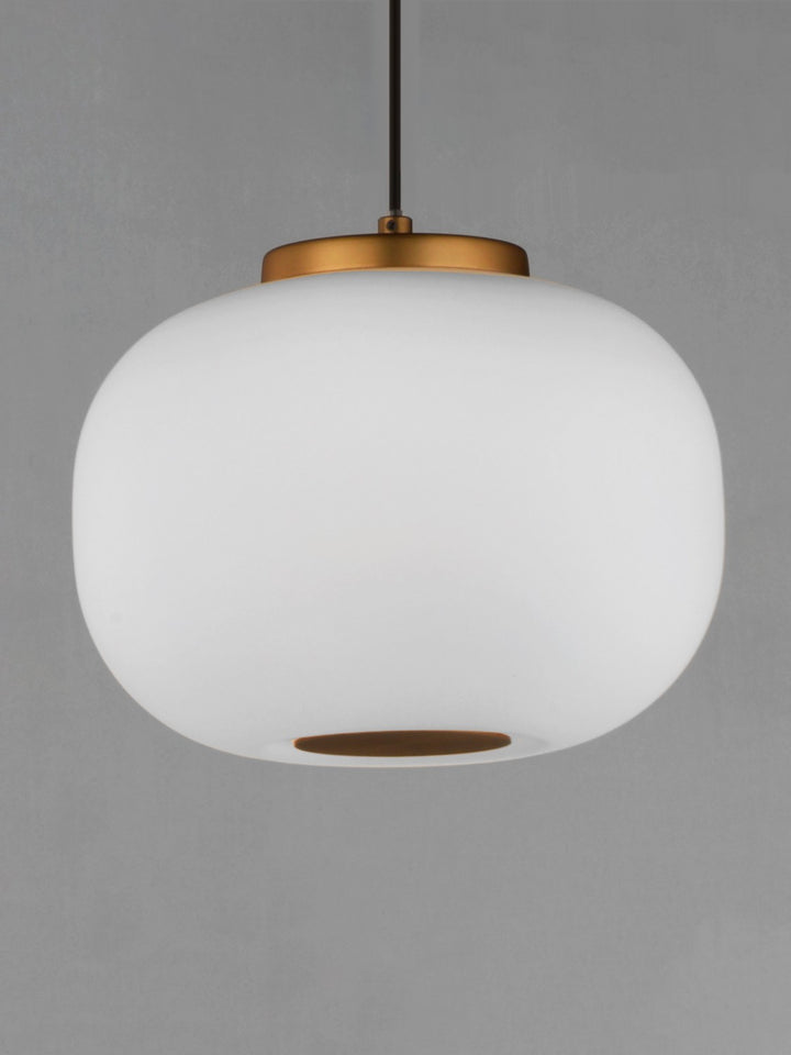 ET2 - E25065-92BKGLD - LED Pendant - Soji - Black / Gold
