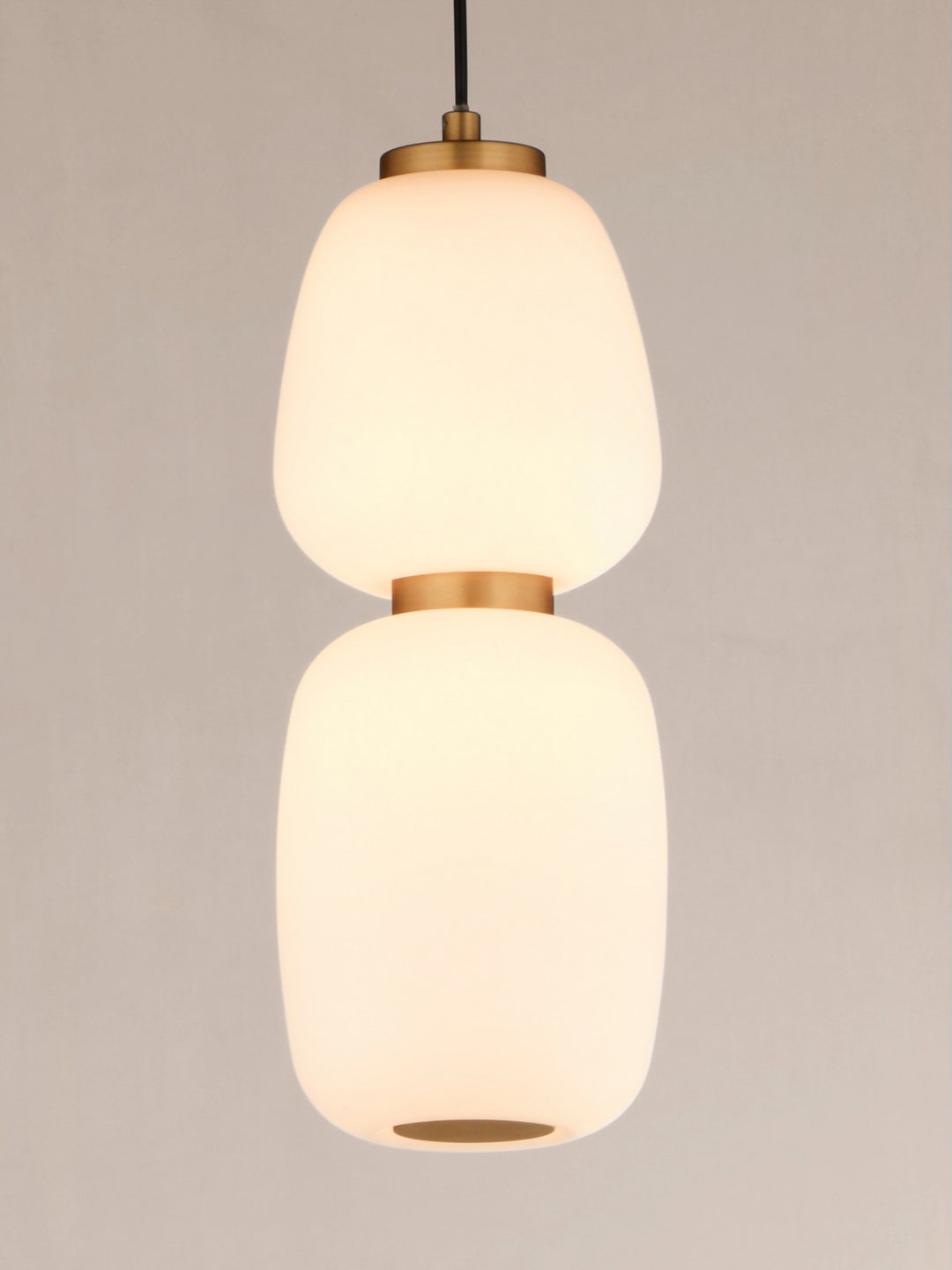 ET2 - E25066-92BKGLD - LED Pendant - Soji - Black / Gold