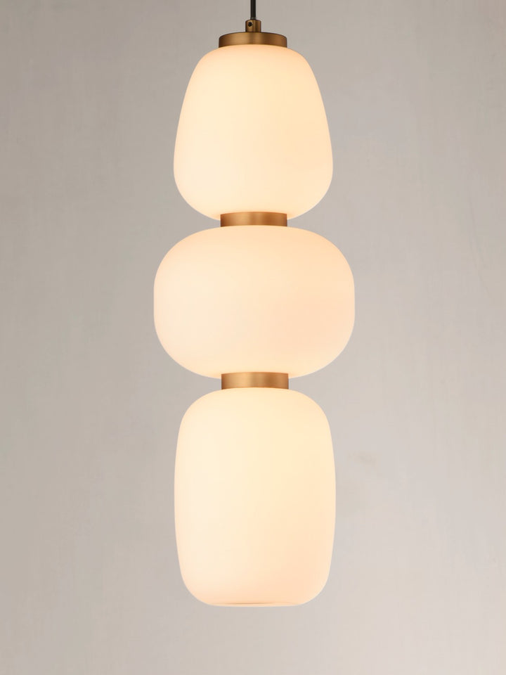 ET2 - E25067-92BKGLD - LED Pendant - Soji - Black / Gold