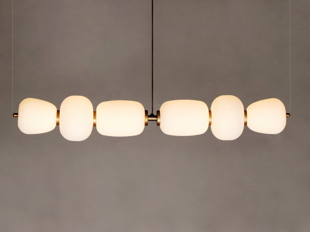 ET2 - E25068-92BKGLD - LED Pendant - Soji - Black / Gold