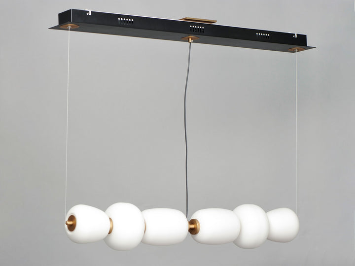 ET2 - E25068-92BKGLD - LED Pendant - Soji - Black / Gold