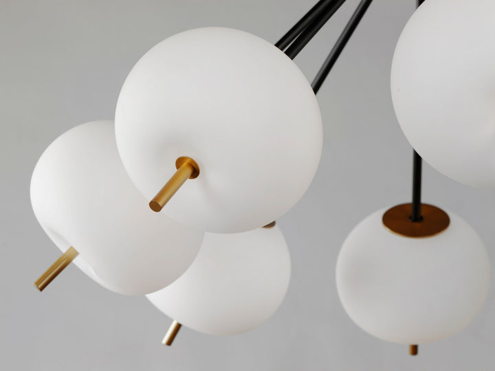 ET2 - E25116-92BKGLD - LED Pendant - Quest - Black / Gold