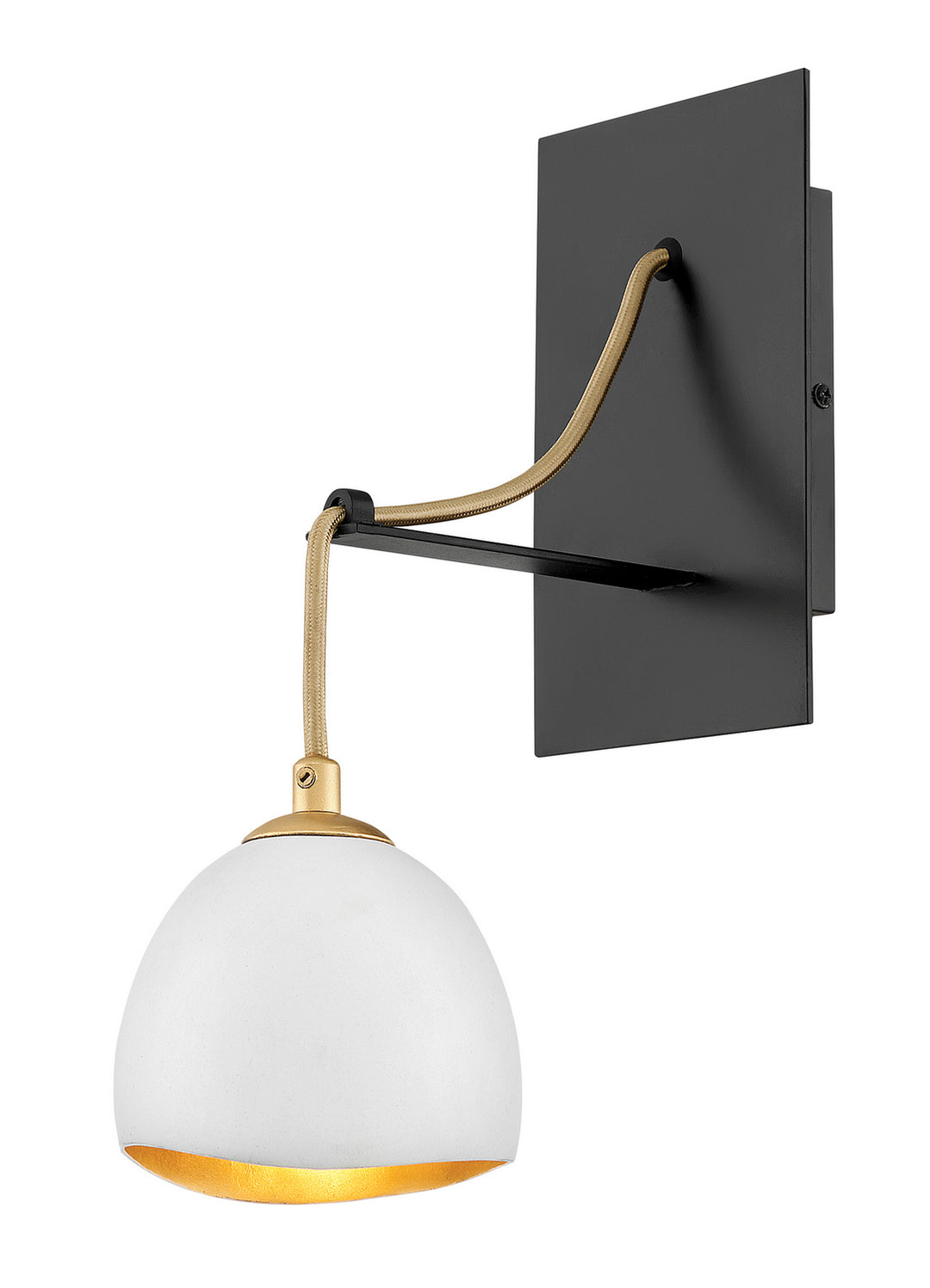 Nula LED Wall Sconce in Shell White - available from The Lighting Shoppe, trusted by Canadian homeowners