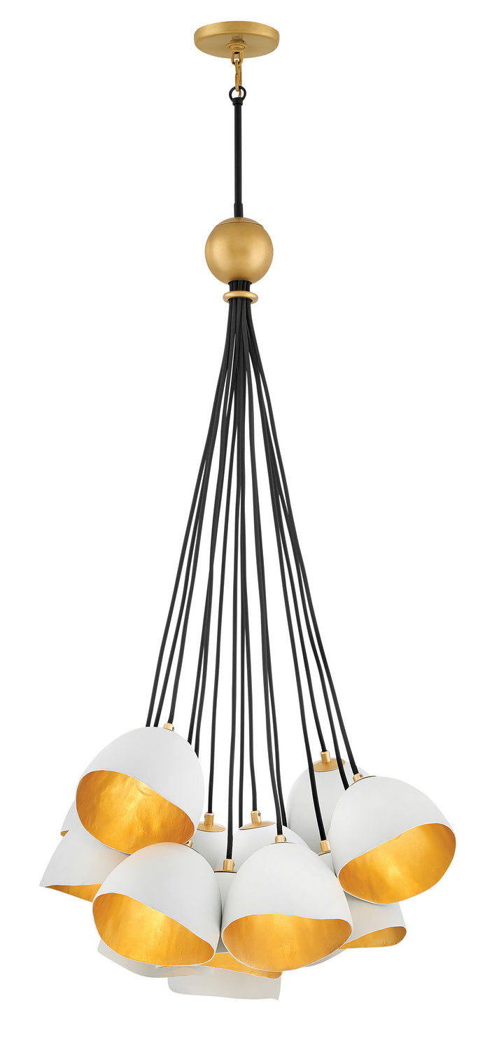 Hinkley Canada - 35906SHW - LED Chandelier - Nula - Shell White