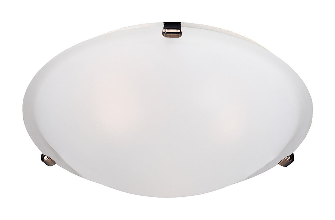 Maxim - 2681FTOI - Three Light Flush Mount - Malaga - Oil Rubbed Bronze