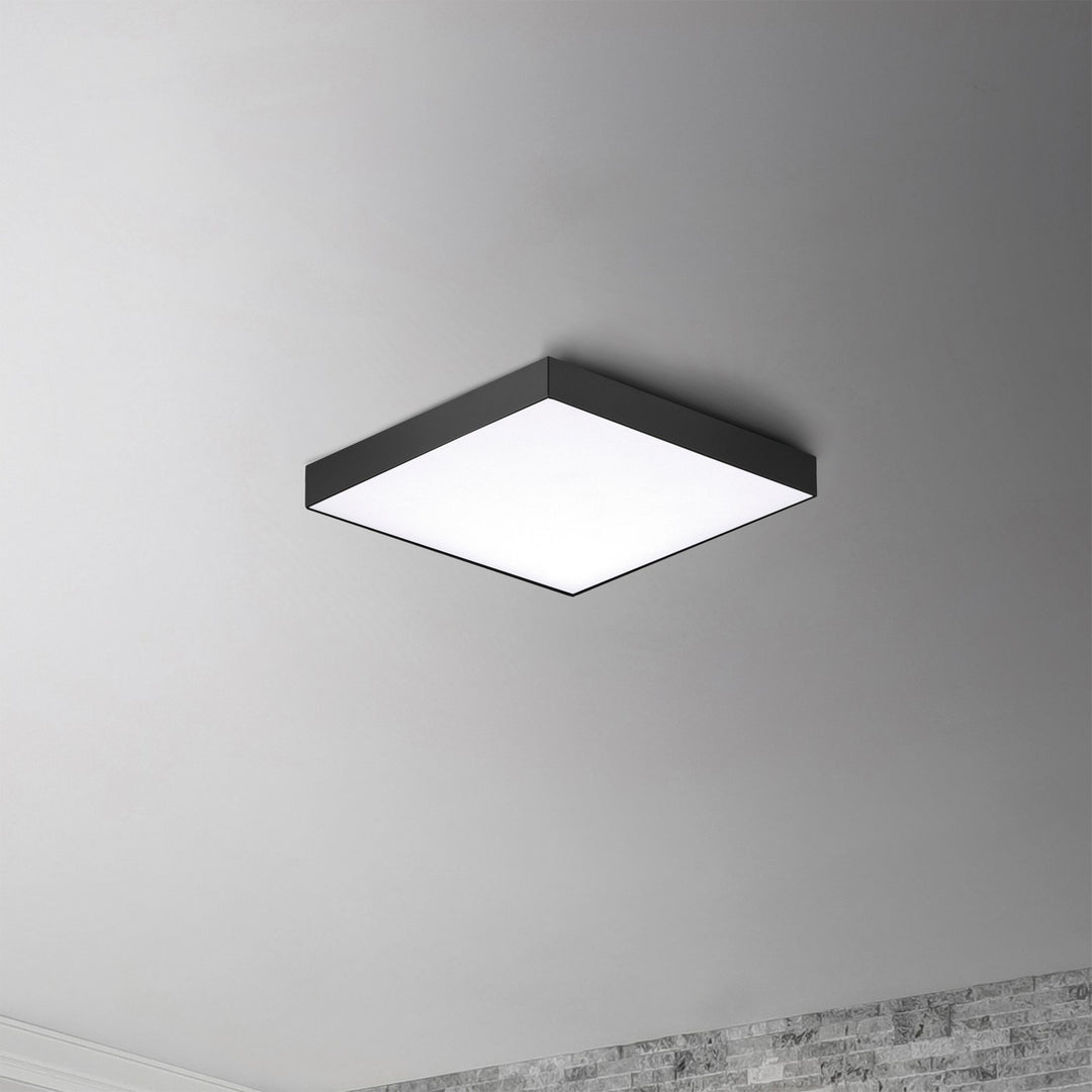 Maxim - 57667WTBK - LED Flush Mount - Trim - Black