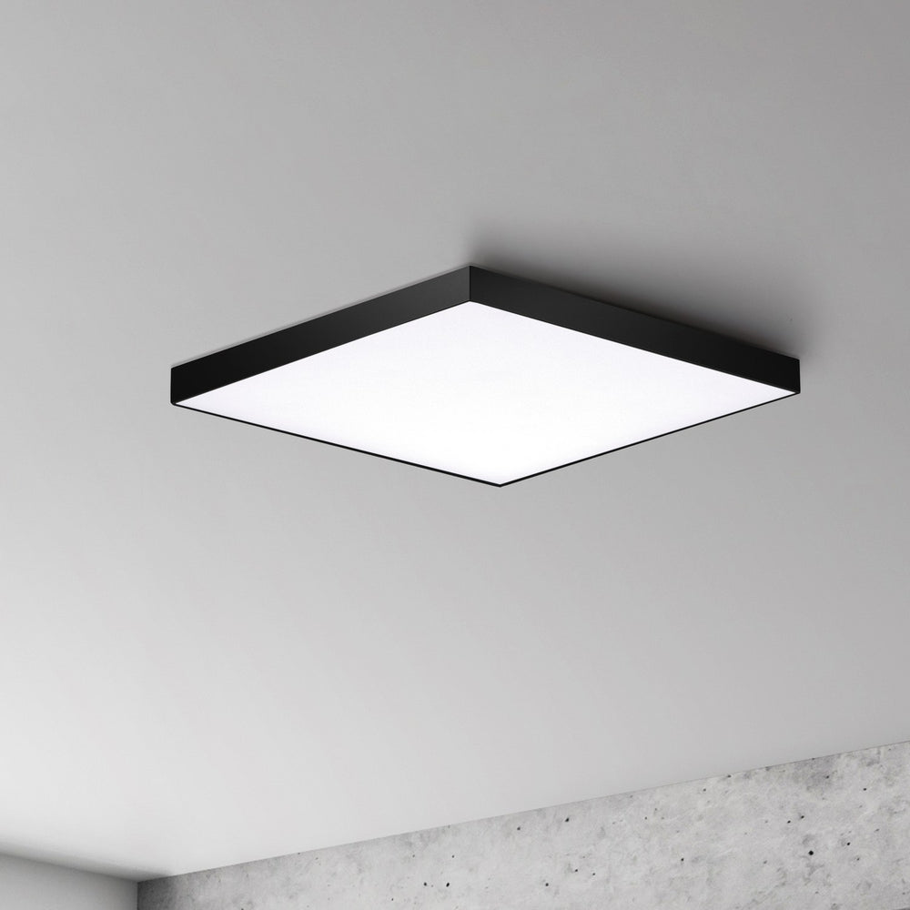 Maxim - 57669WTBK - LED Flush Mount - Trim - Black