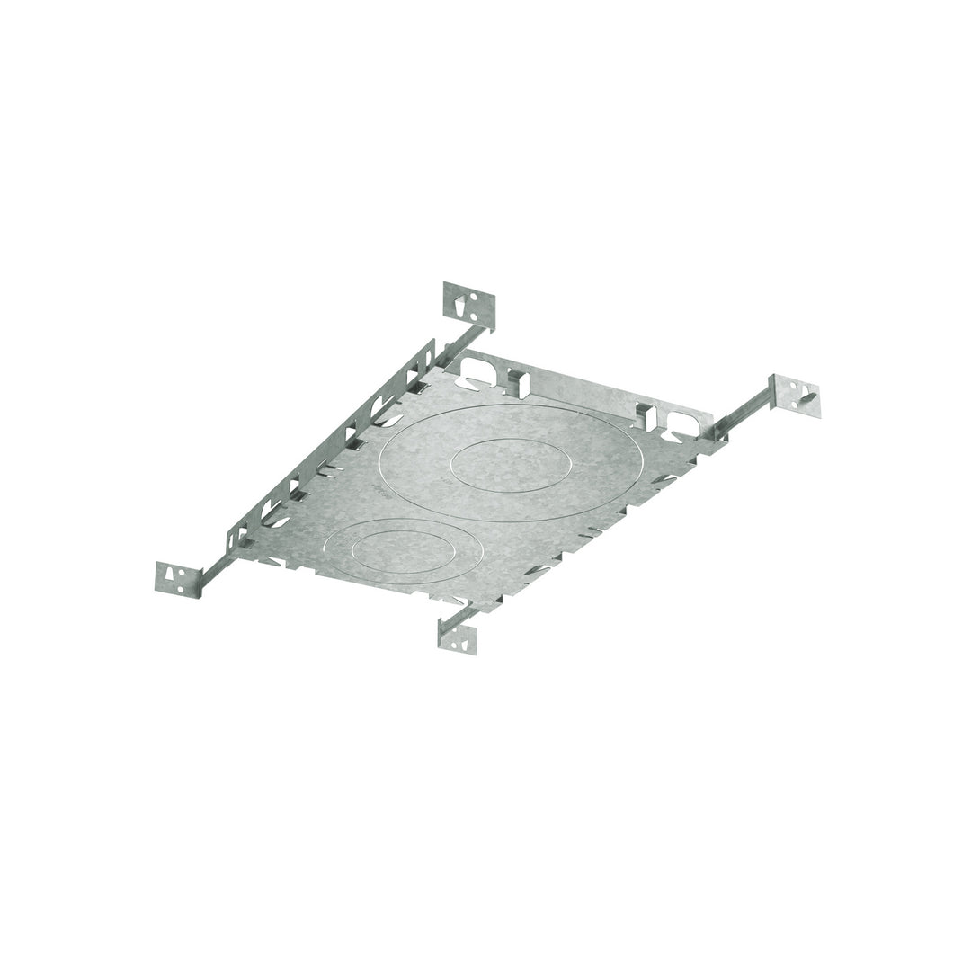 Rough-In Plate Universal Flat Rough-in Plate in Galvanized steel - available from The Lighting Shoppe, trusted by Canadian homeowners