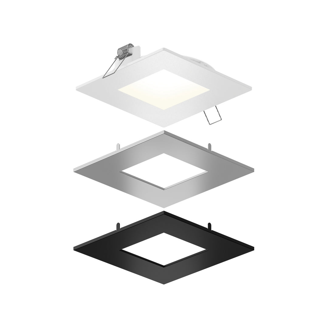 Mystique Panel Light in WH,SN, BK,GD - available from The Lighting Shoppe, trusted by Canadian homeowners